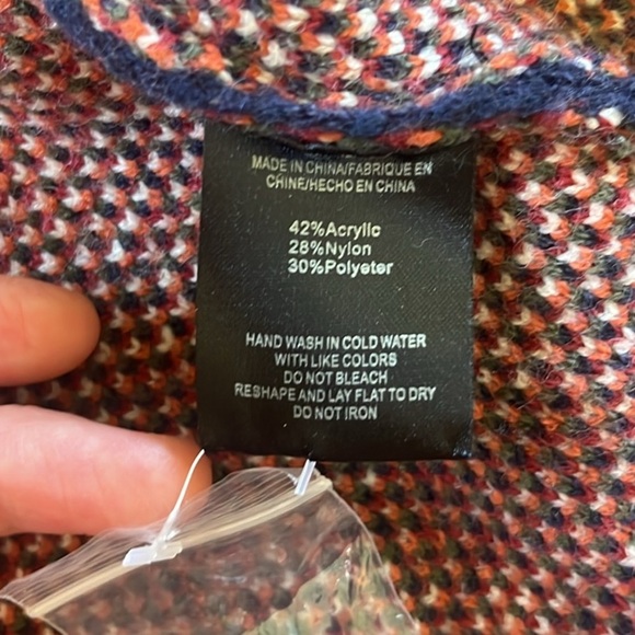 MAXSPORT Duster Cardigan Sweater NWOT Size Medium - Picture 10 of 13